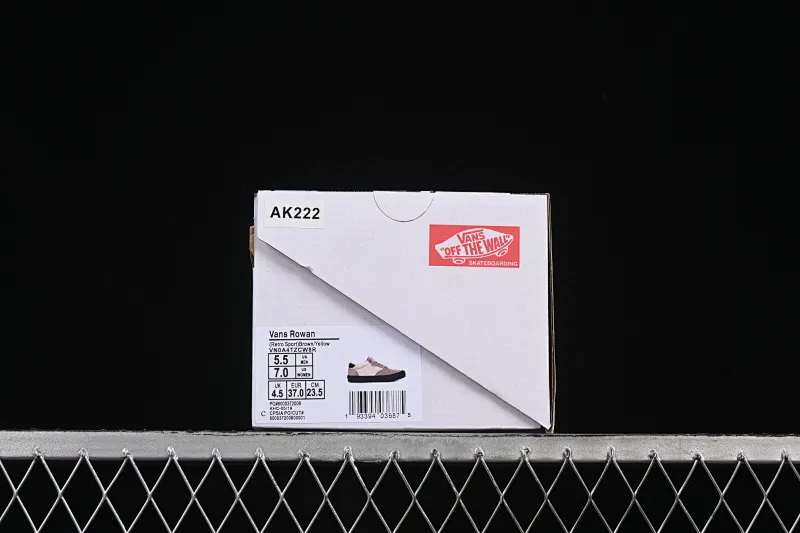 All categories Vans Vans series Vans Low Vans low-top Vans Rowan Skate Boarding Classic and versatile lightweight and comfortable professional skateboard shoes VN0A4TZCW8R
